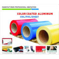 white aluminum flashing coil